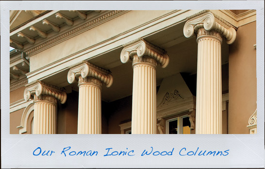 Roman Ionic Columns