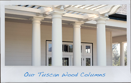 Tuscan Wood Columns